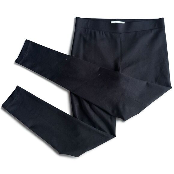 Two by Vince Camuto Womens Small Black Cigarette Pants Slim Leg Trousers - Picture 12 of 16